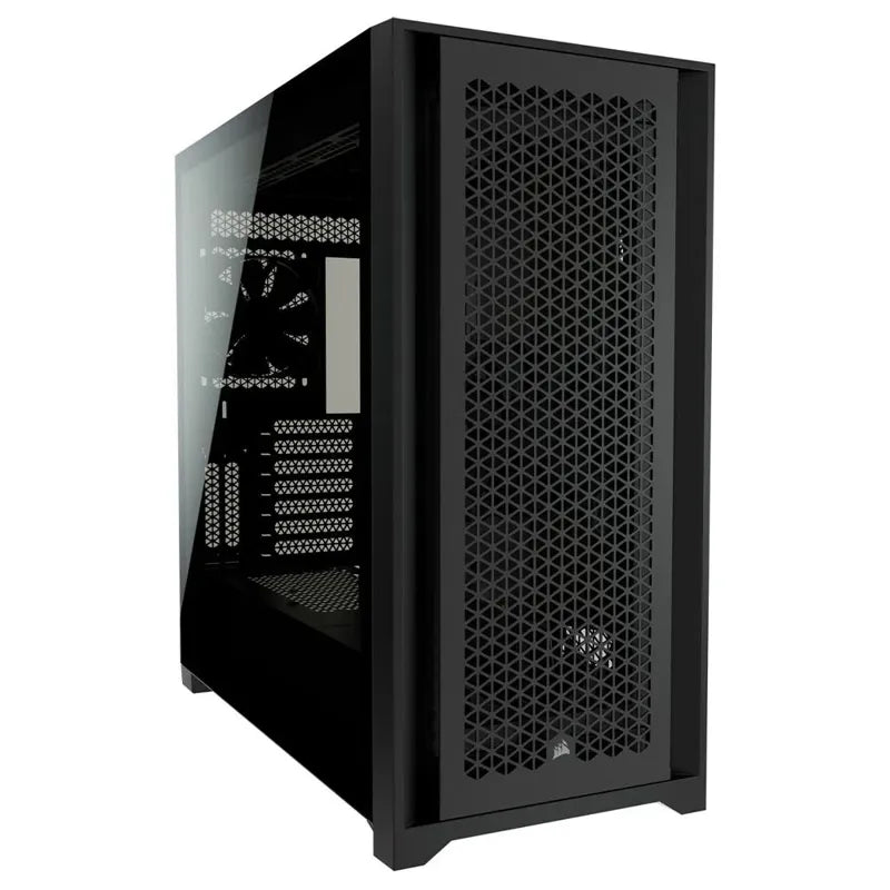 Gabinete Gamer Corsair 5000D Airflow Mid Tower – Preto, Vidro Temperado, 2x Fans